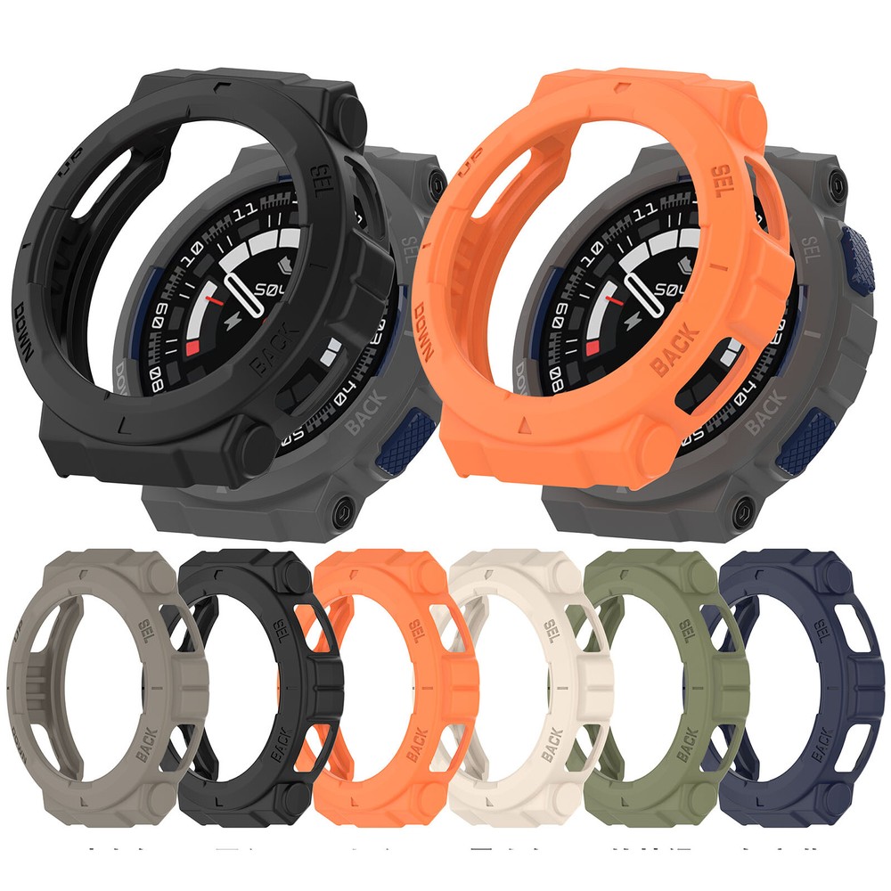 For Amazfit Active Edge(A2212） Armor Skeleton Protective Case Watch Case