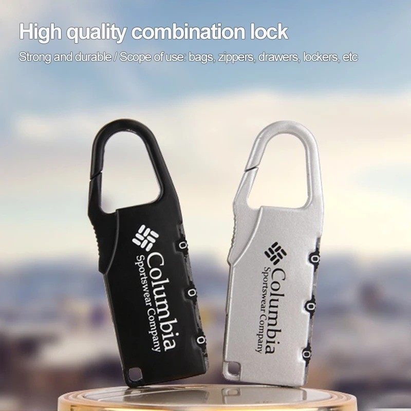 1 PC Combination Padlock Alloy Code Lock for Luggage Backpack Bag Drawer USA