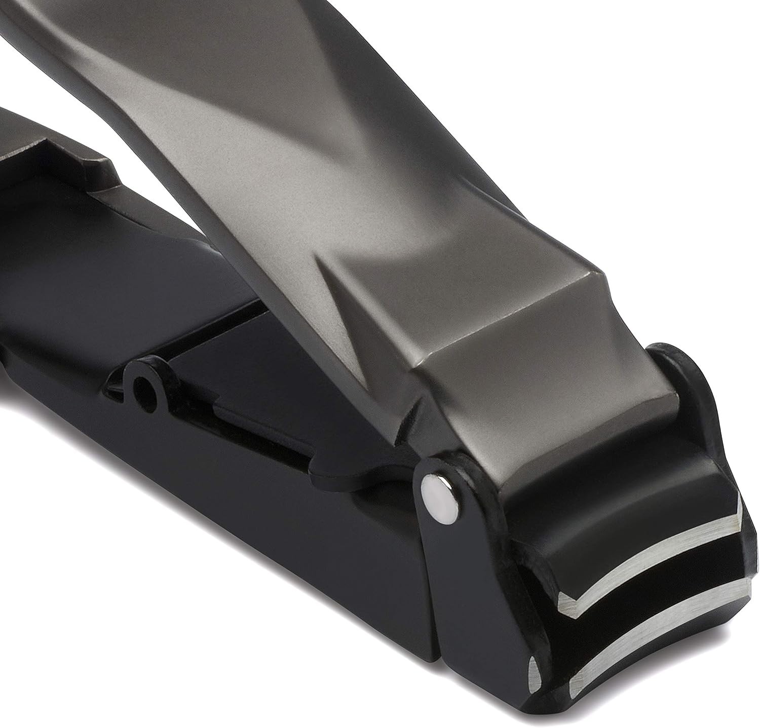 Nail Clippers for Men with Catcher -KLIPP Heavy Duty Razor-Sharp Self-Collecting