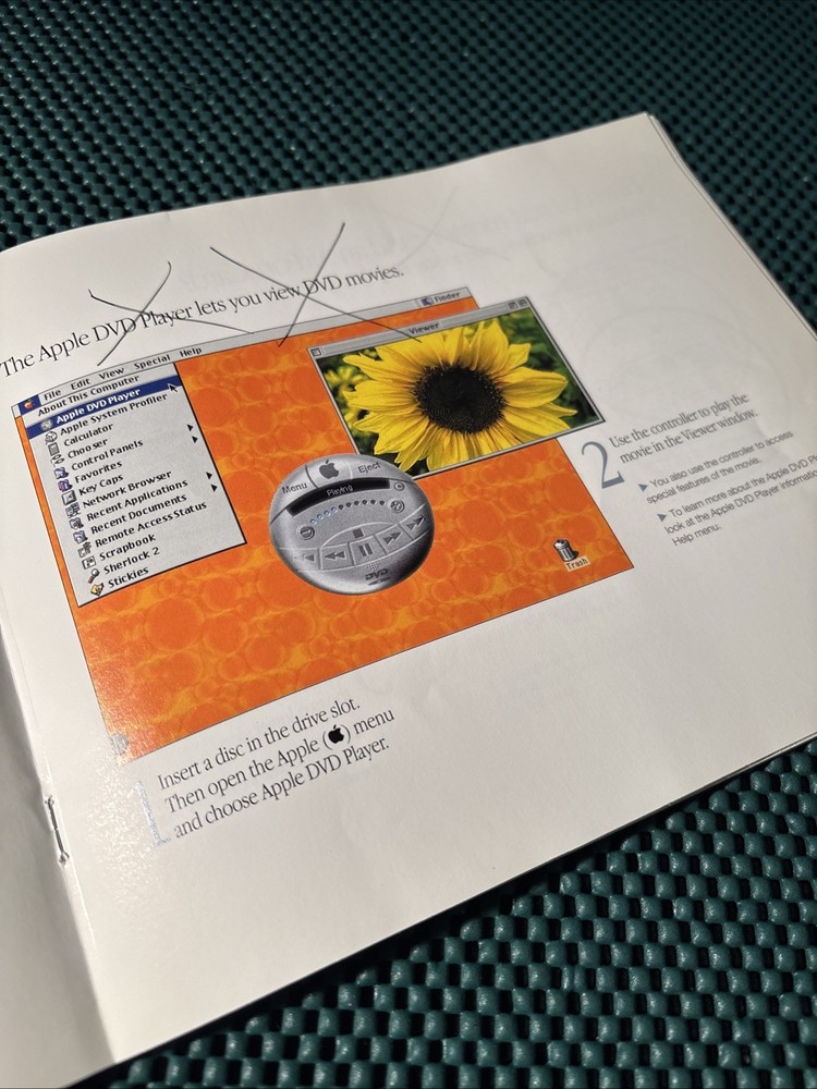 Vtg Apple Computers🍏 iMac User Guide 1999 W/ Mac OS Software Insert