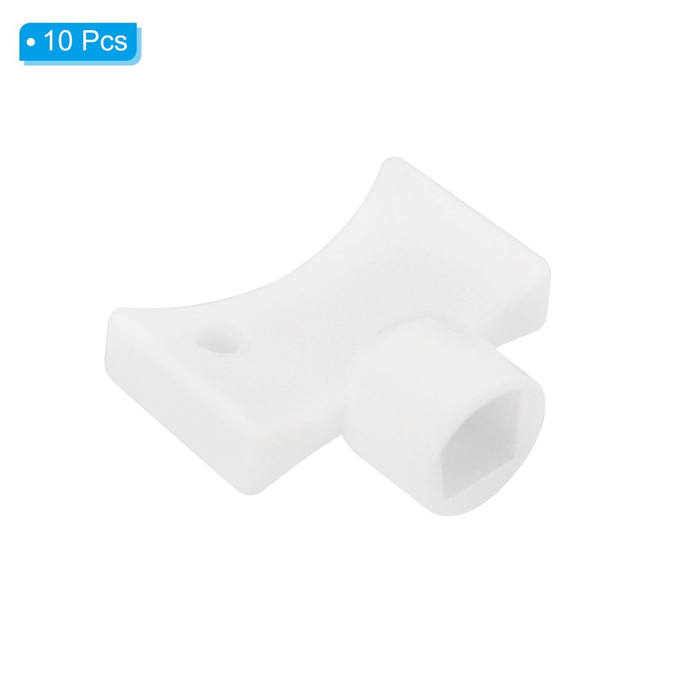 Radiator key valve, 10pcs plastic square socket hole vent air valve C