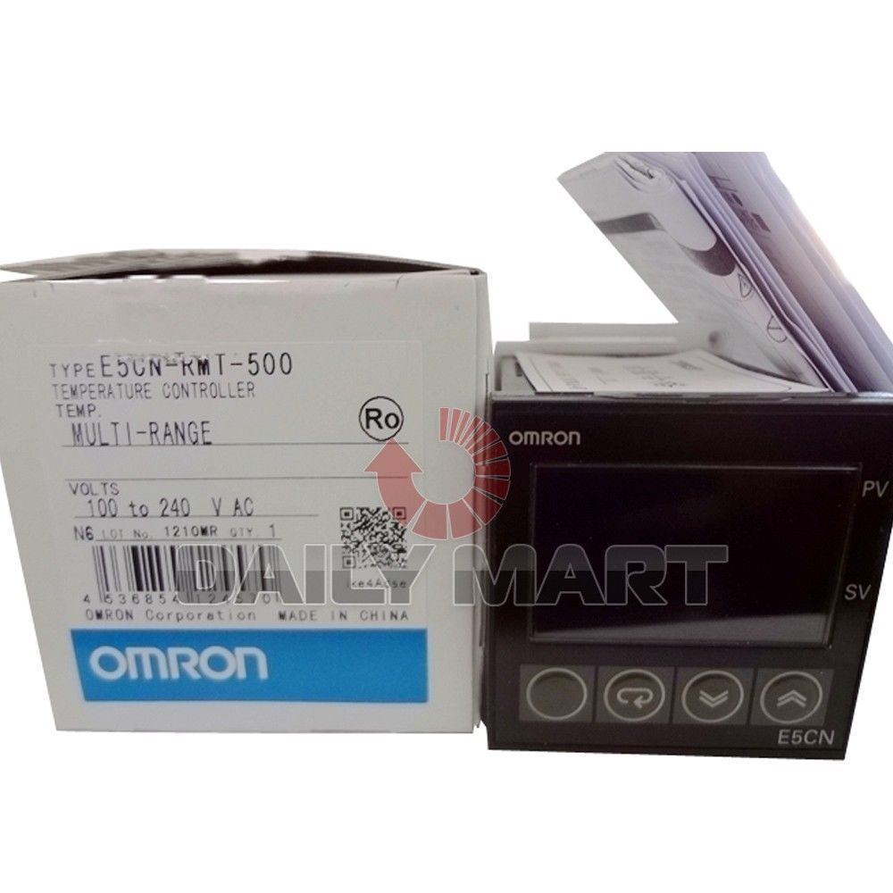 Omron E5CN-RMT-500 NEW Temperature Controller 1/16 DIN 100-240V