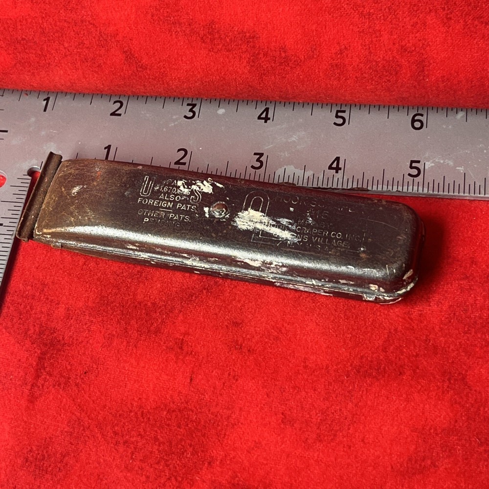 VINTAGE HOOK SCRAPER #15 SCRAPER TOOL - MADE IN USA (t4)