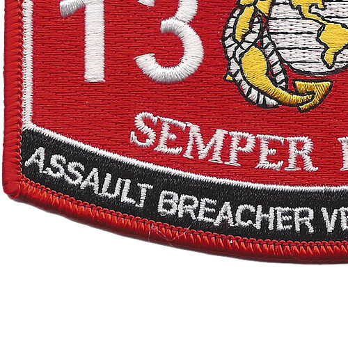 MOS 1372 Assault Breacher Vehicle Crewman Patch