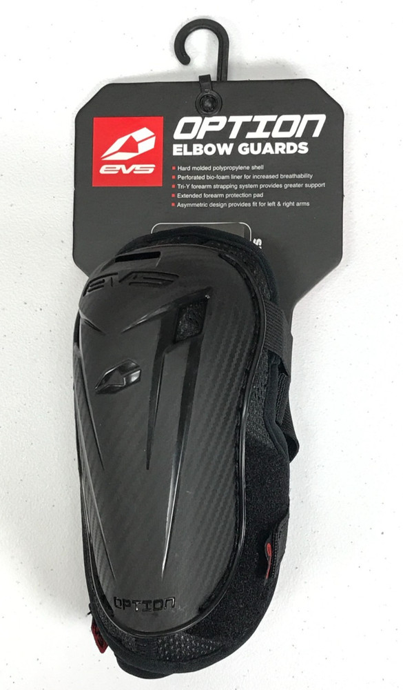 EVS - OPTE16-BK-M - OPTION ELBOW PADS BLACK MINI NEW