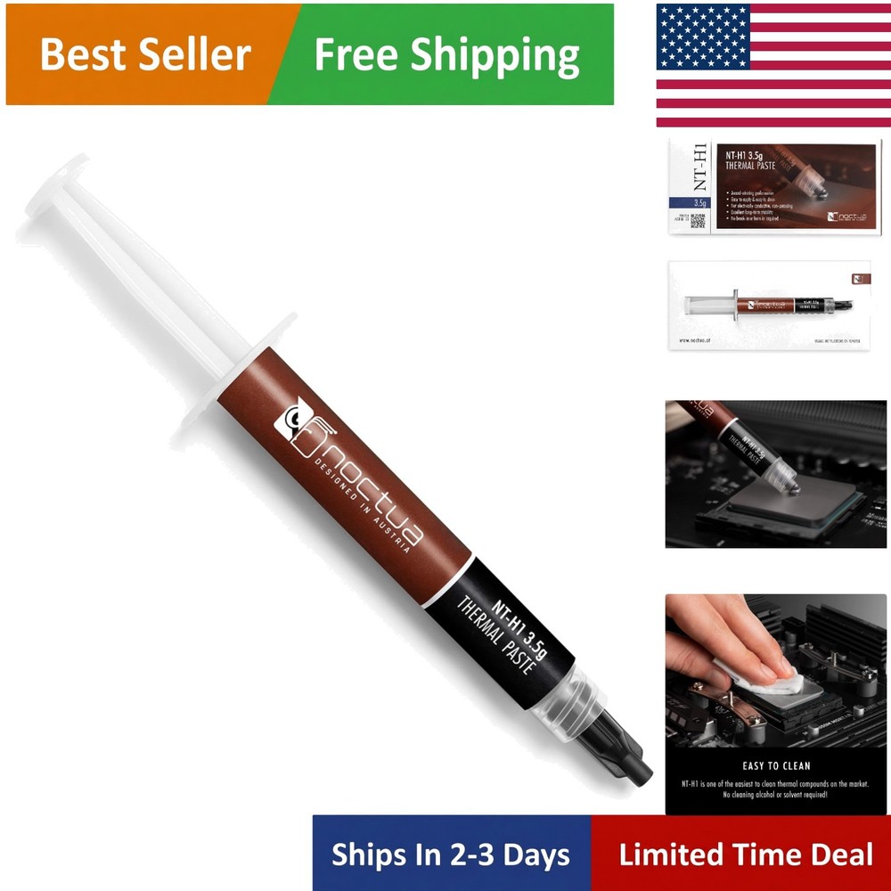 Pro-Grade 3.5g Thermal Compound - Easy Application for Ultimate Cooling