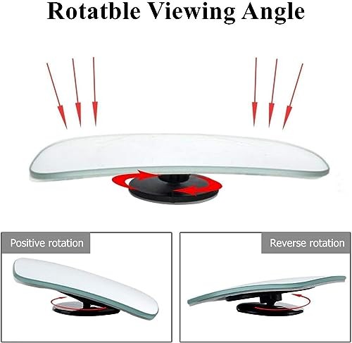 Blind Spot Mirror Adjustable Car Auxiliary Universal Wide Angle Rectangle