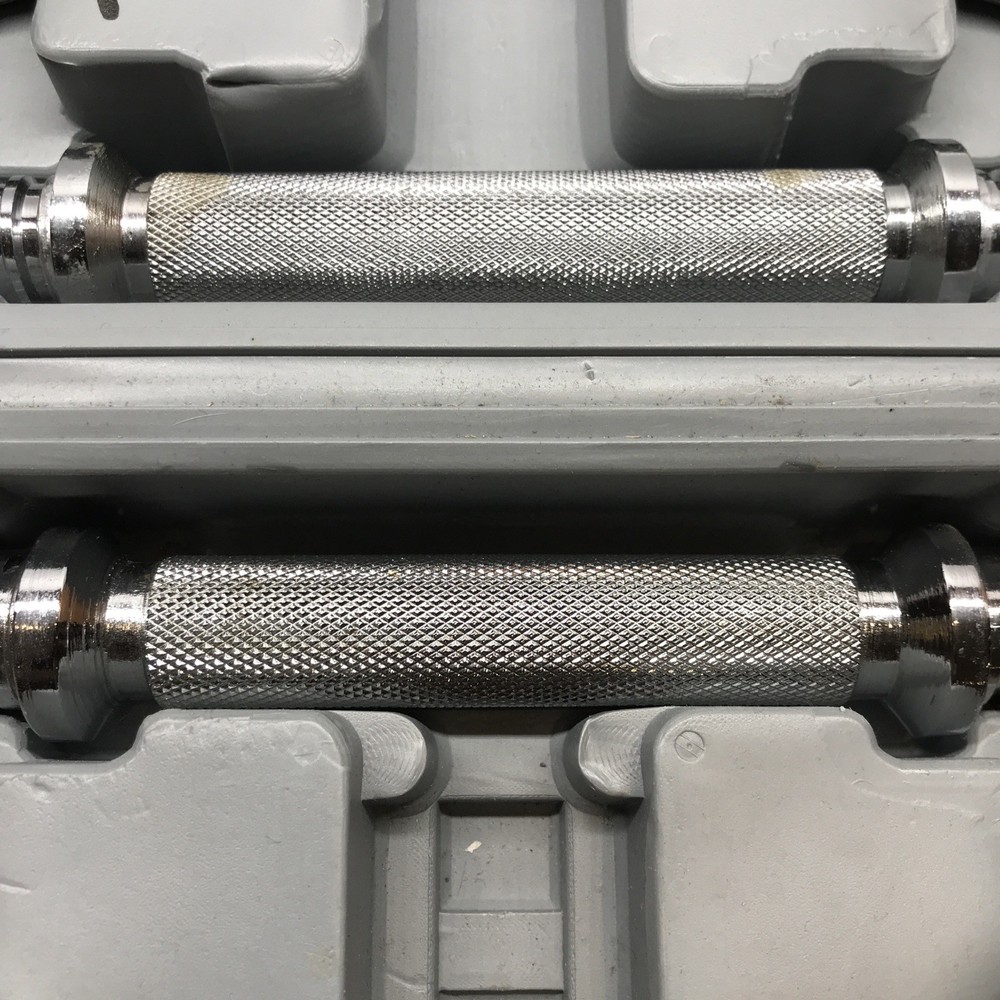 30lbs 14kg Adjustable Dumbbell Set Weights With Carry Case Missing Two Collars