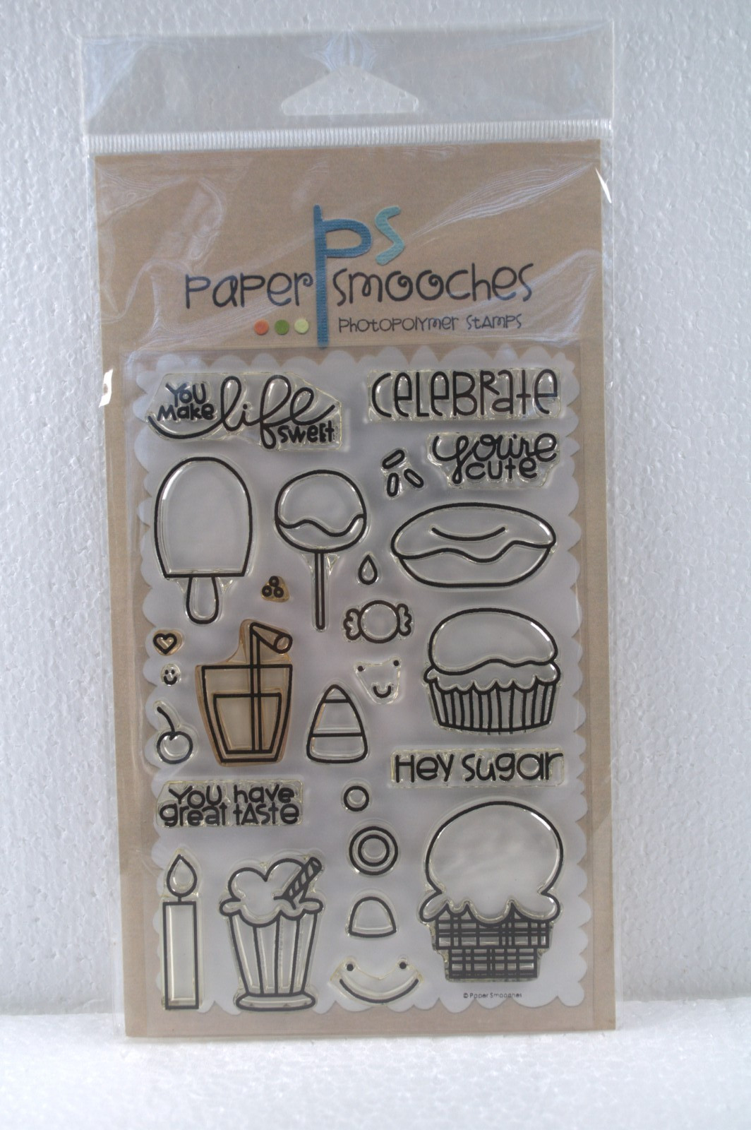24 Different PAPER SMOOCHES Clear Stamps - YOU PICK! - NEW
