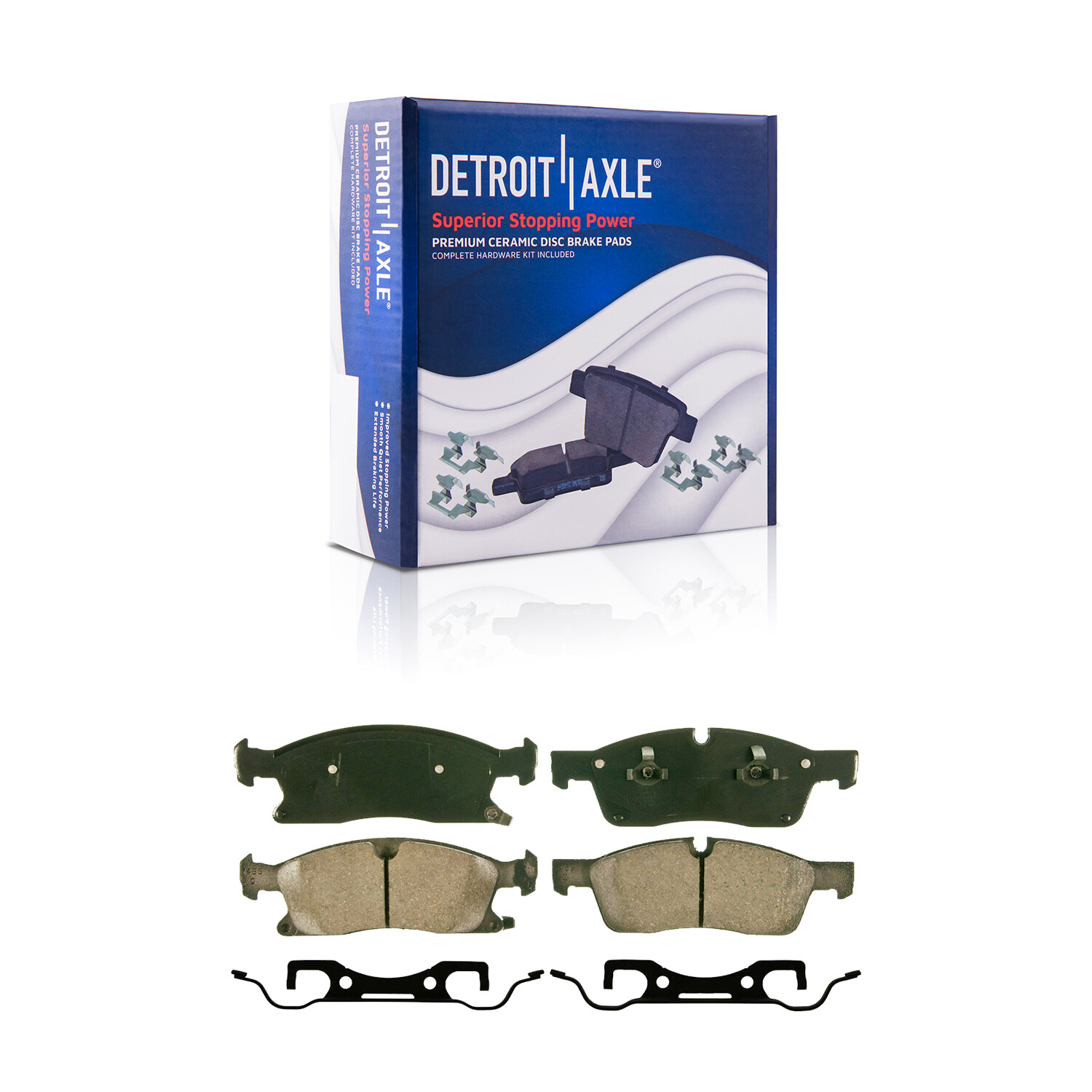 330mm Front Rear Rotors + Brake Pads for 2011-2018 Dodge Durango Grand Cherokee