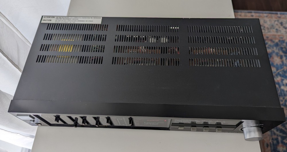 Fisher CA38-R Studio Standard Graphic Equalizer Integrated Stereo Amplifier