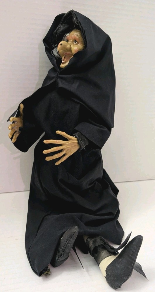 HALLOWEEN WITCH DOLL 16" SHELF SITTER