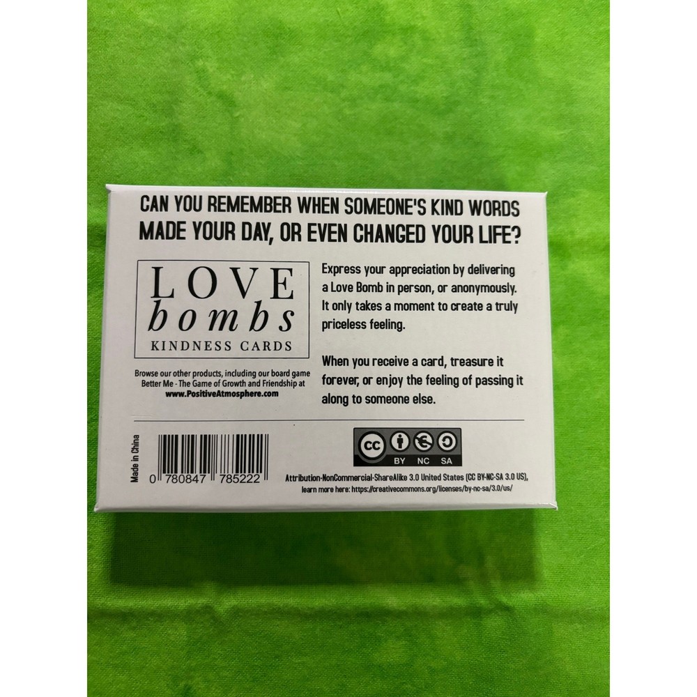 Love Bombs - Kindness Cards