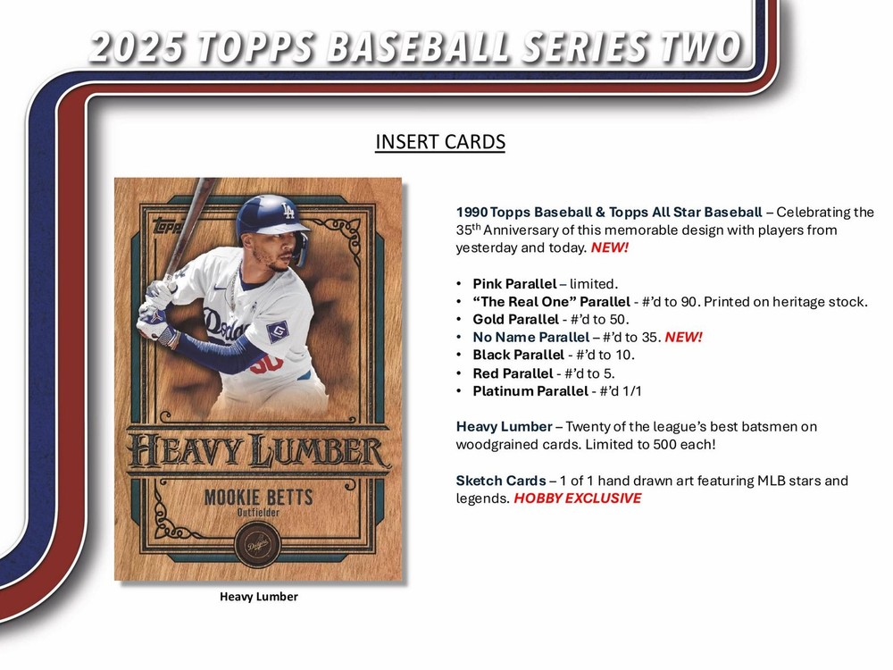 2025 TOPPS SERIES 2 BASEBALL HOBBY BOX