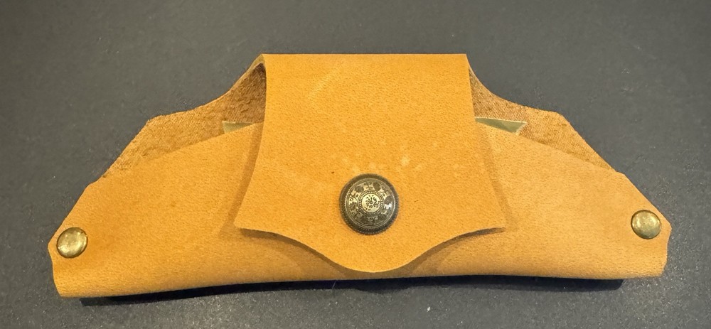 Leather Sunglasses Cover, Handmade