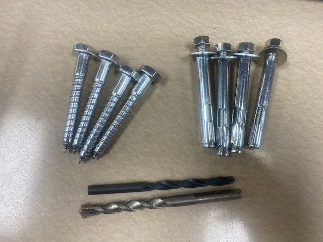 Browning Gun Safe Bolt Anchor Hardware Kit NIB