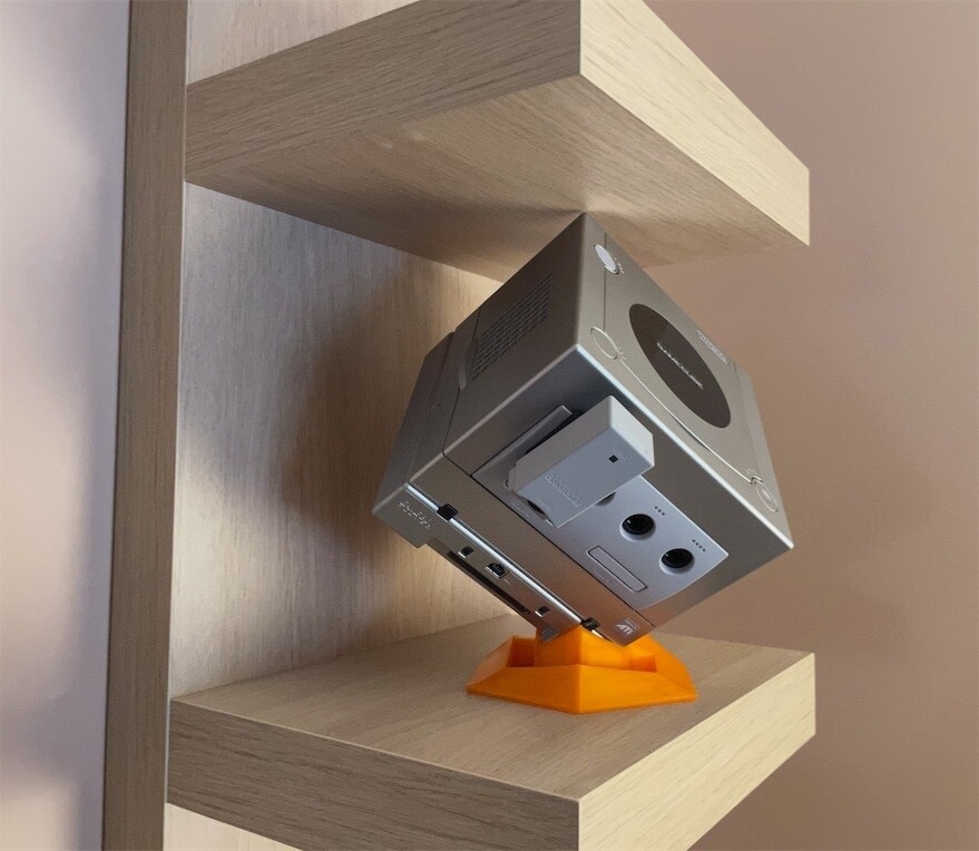 Stand for Nintendo GameCube Console Display Corner Dock System Holder
