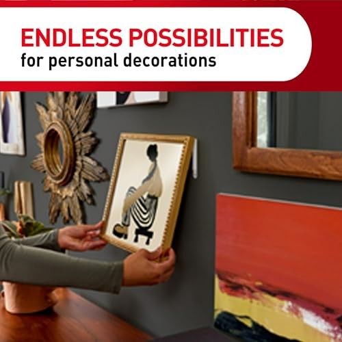 General Purpose Variety Kit, Various Sized Hooks, Wire Hooks, and Picture