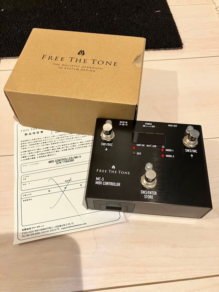 FREE THE TONE MC 3 MIDI CONTROLLER peno.773