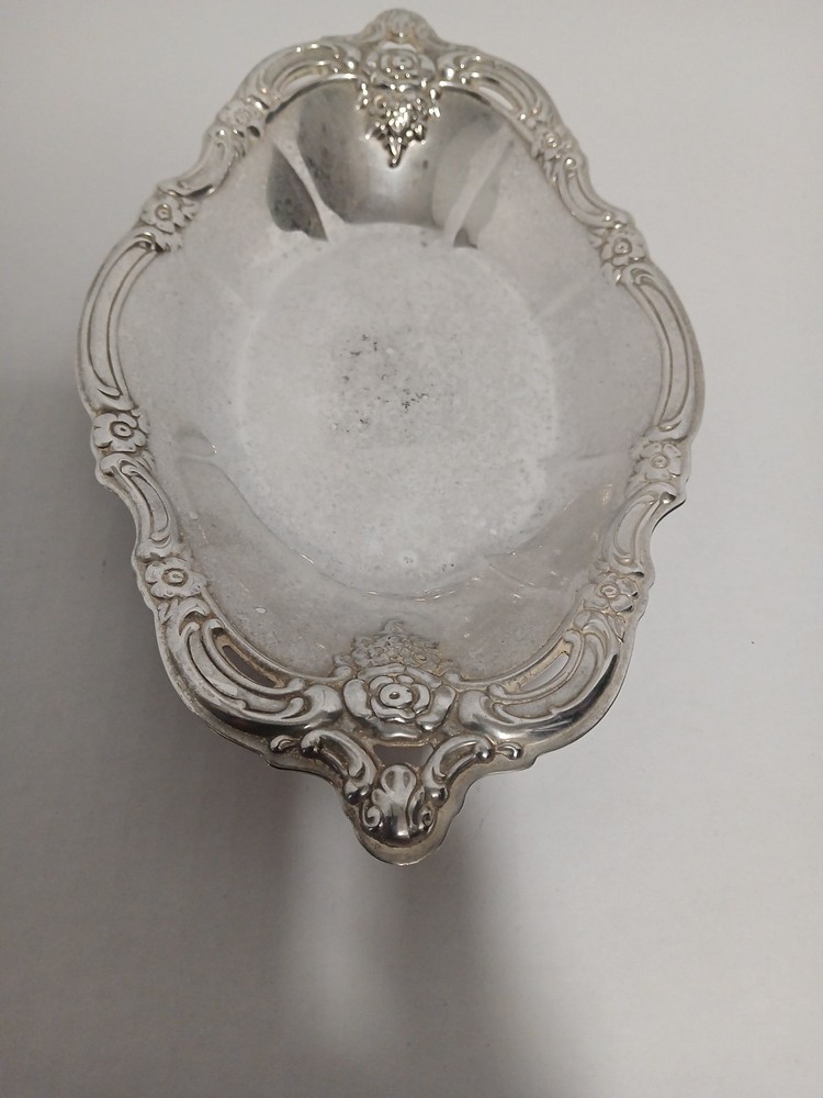 Vintage Community Silverplate 9" Oval Candy/Serving Dish