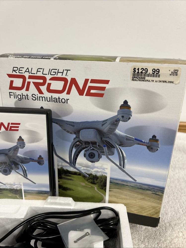 RealFlight 6 RC Flight Simulator NEW Open Box Futaba InterLink Elite Controller