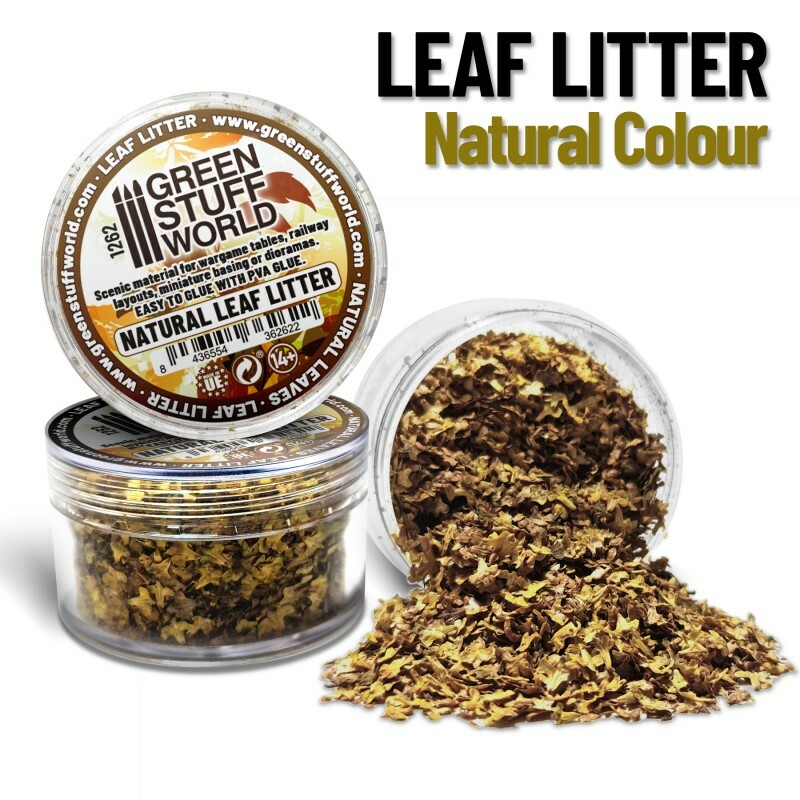 Leaf Litter - Natural Leaves - Basing Leaf scatter material Scenery - Wargaming