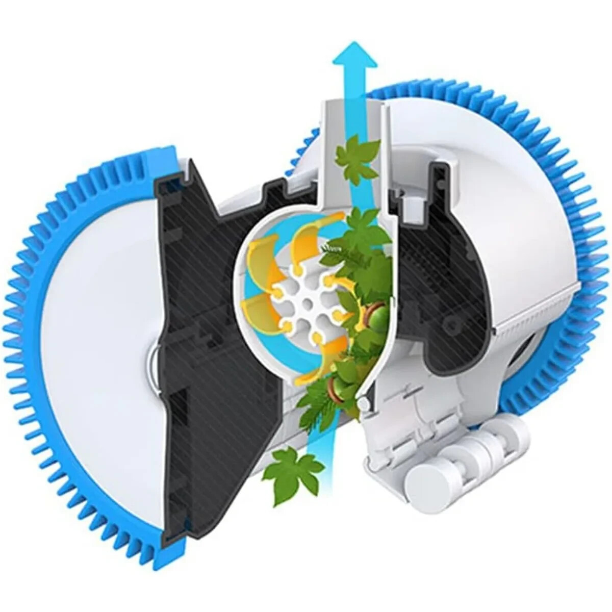 Hayward The Pool Cleaner Poolvergnuegen Automatic Suction Vacuum 2Wheel No Hoses