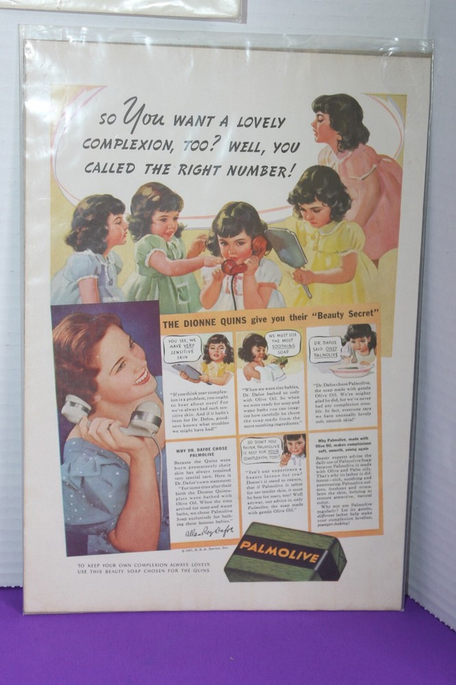 Dione Quints memorabilia orginal