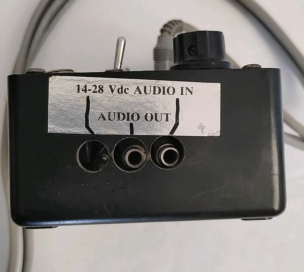 Airborne Electronics Aviation Pilot Copilot Intercom Jack Box Manual PTT Switch