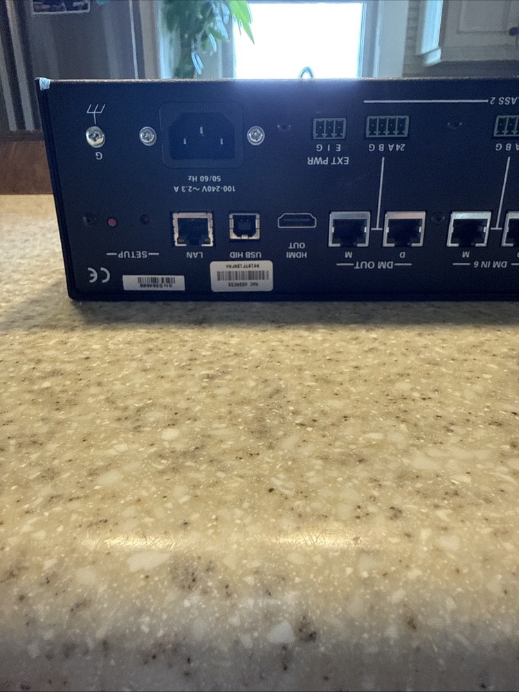 Crestron DM-MD6X1 Multimedia Presentation System - Untested