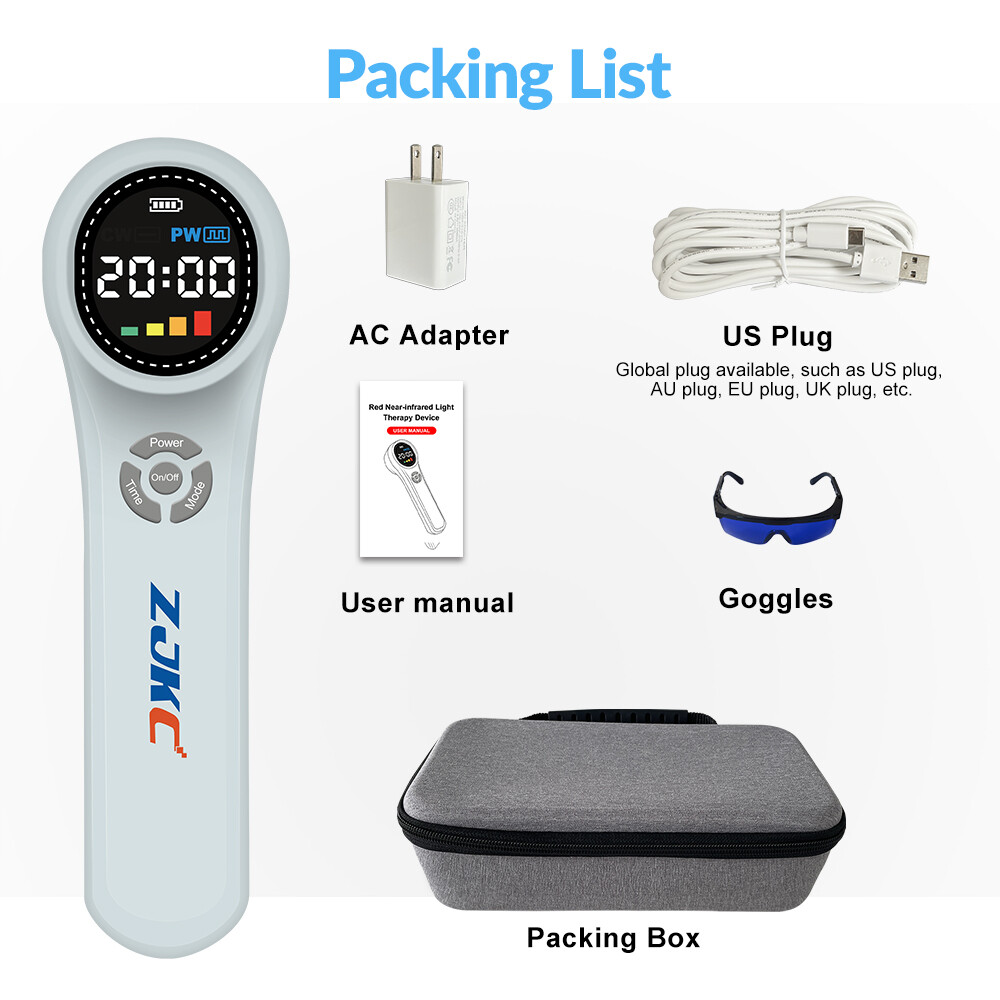 1760mW Cold Laser Therapy Device Pain Relief LLLT Soft Red Light Lazer Treatment