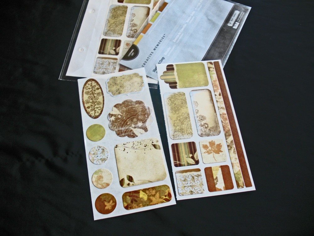 "Harvest Crop" Stickers 2 pkgs 2 in each package