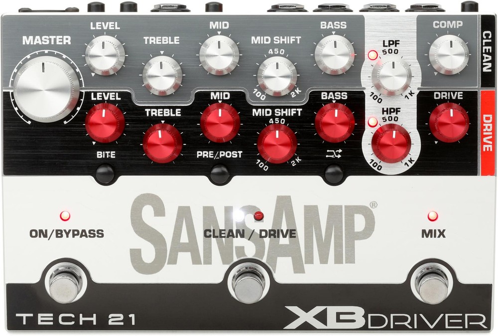 Tech 21 SansAmp XB Driver Bass Preamp