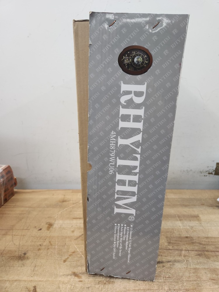 Vintage Rhythm Timecracker Cosmos Magic Motion Clock