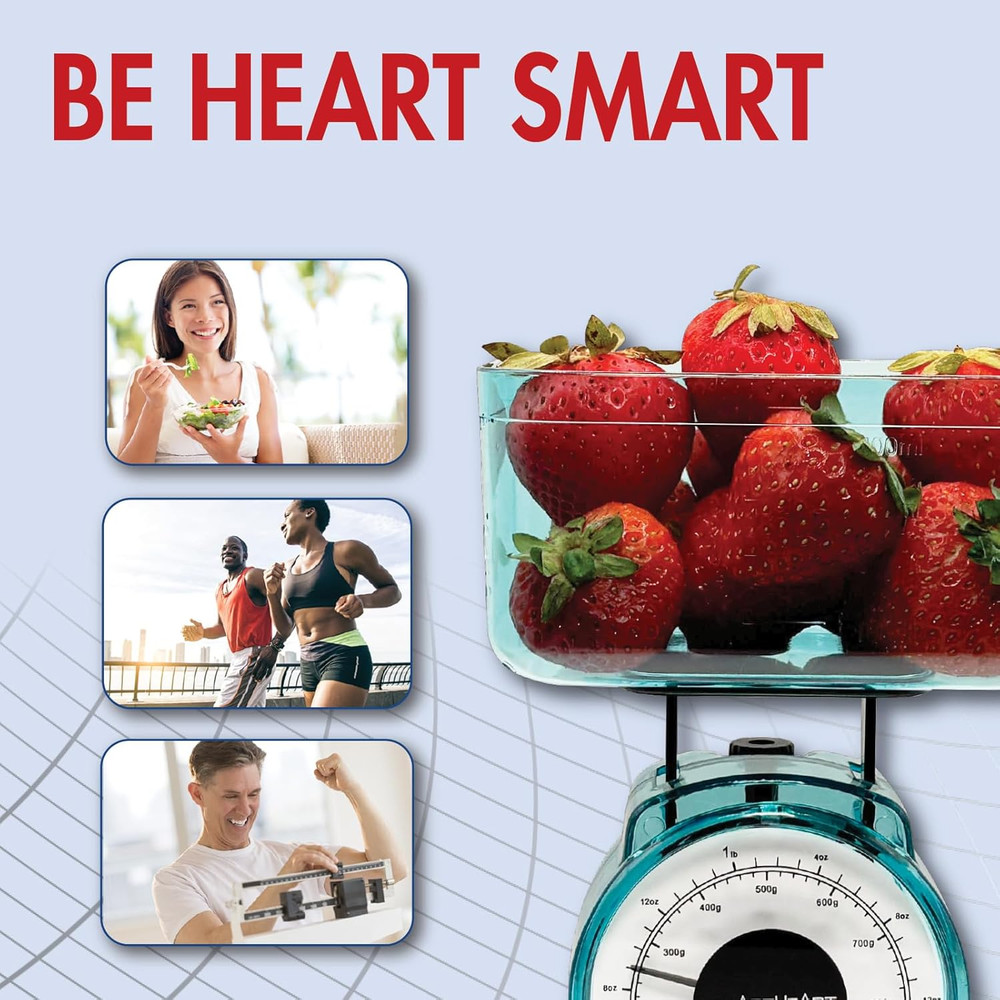 Smartheart Mechanical Kitchen Scale | Simple One-Step Calibration | Precise Meas