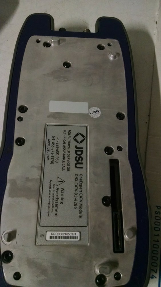 JDSU oneexpert catv module ONLY ONX-CATV-D3-4285 USED MODULE ONLY