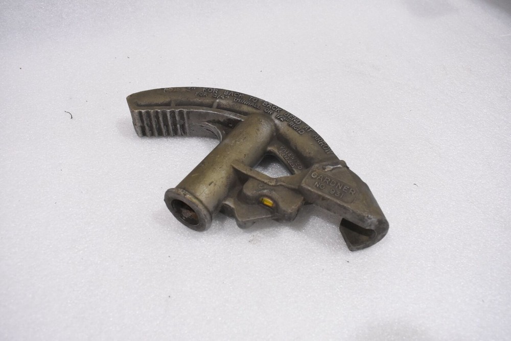 GARDNER 931 CONDUIT PIPE BENDER 3/4" THINWALL OR 1/2" RIGID