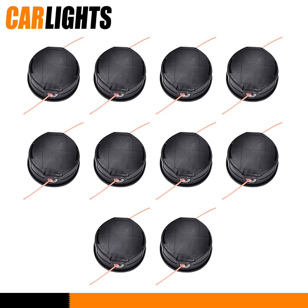 10 Pack Black High Quality String Trimmer Head For Speed Feed 400 Echo SRM 225