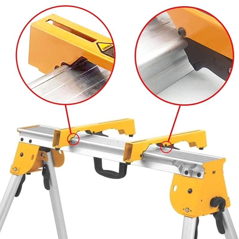 Upgraded Power Tool Clamp Accessory for Multiple Model Miter Sawer Mount Stands