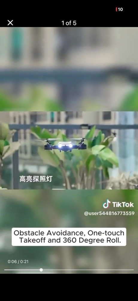 S6 Pro Foldable Drone HD Camera Obstacle Avoidance WiFi Quadcopter