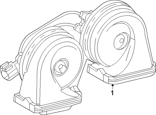 Genuine GM Horn 86826755