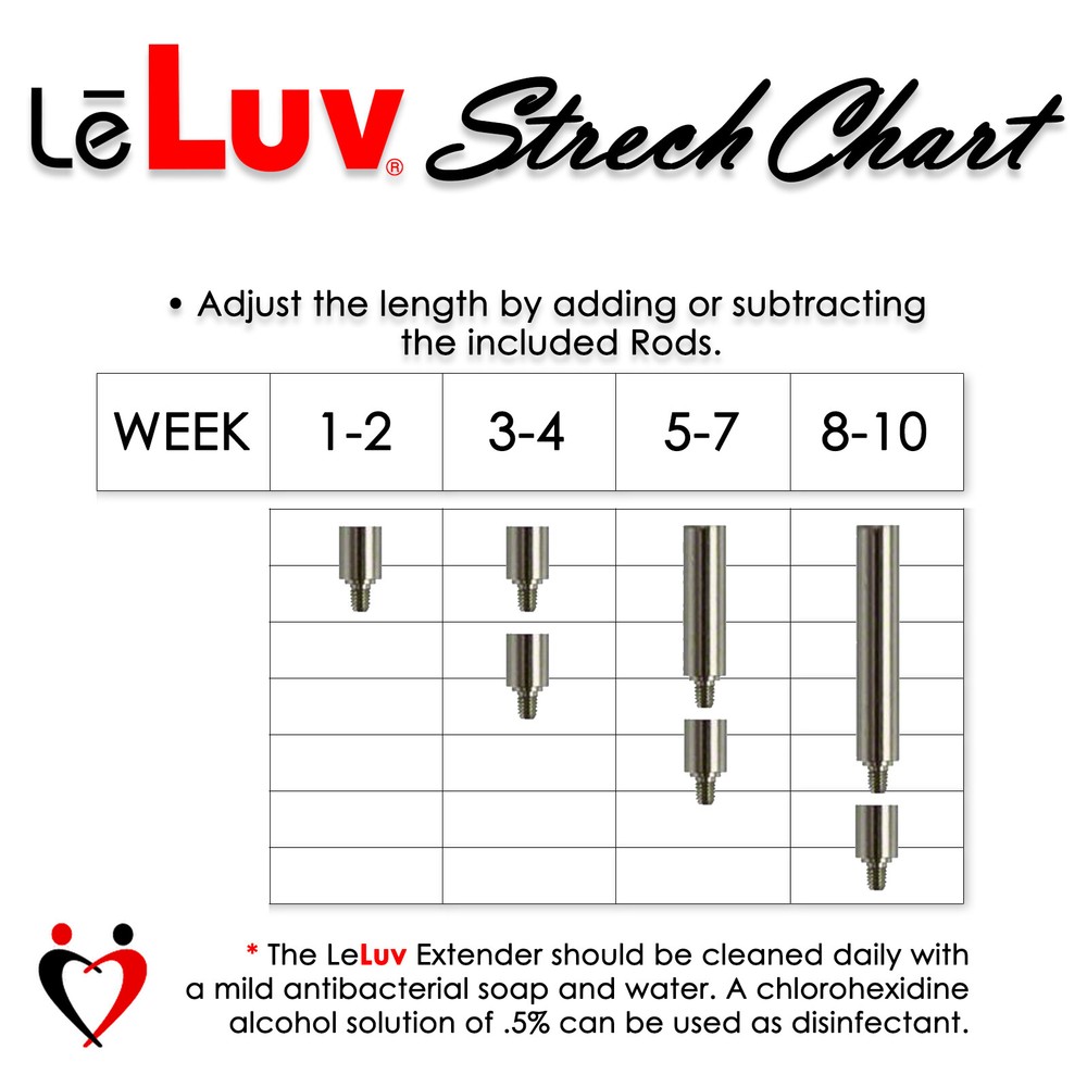 LeLuv EasyMAX Extender | Gold Spring Loaded Stretching Device | Basic