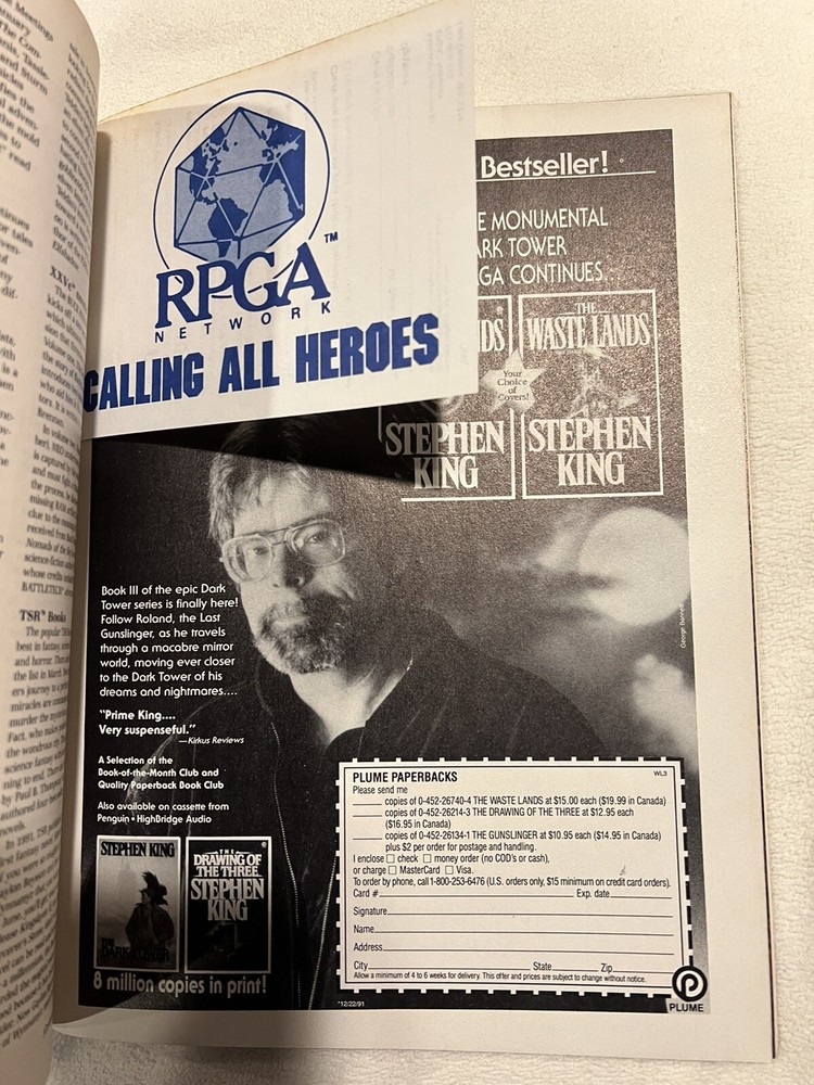 TSR Dragon Magazine #178