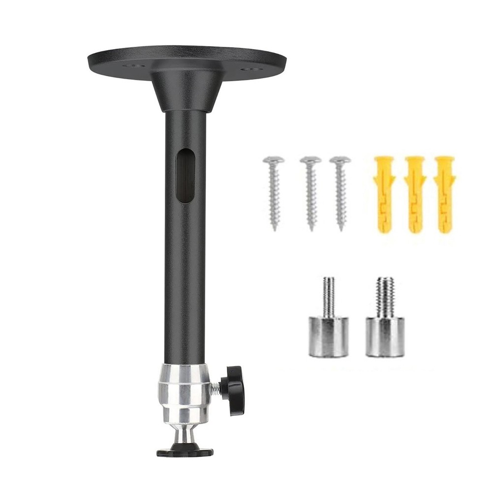 Mini Projector Ceiling Mount with 3 Screw Adapters and Knob for Angle Adjust