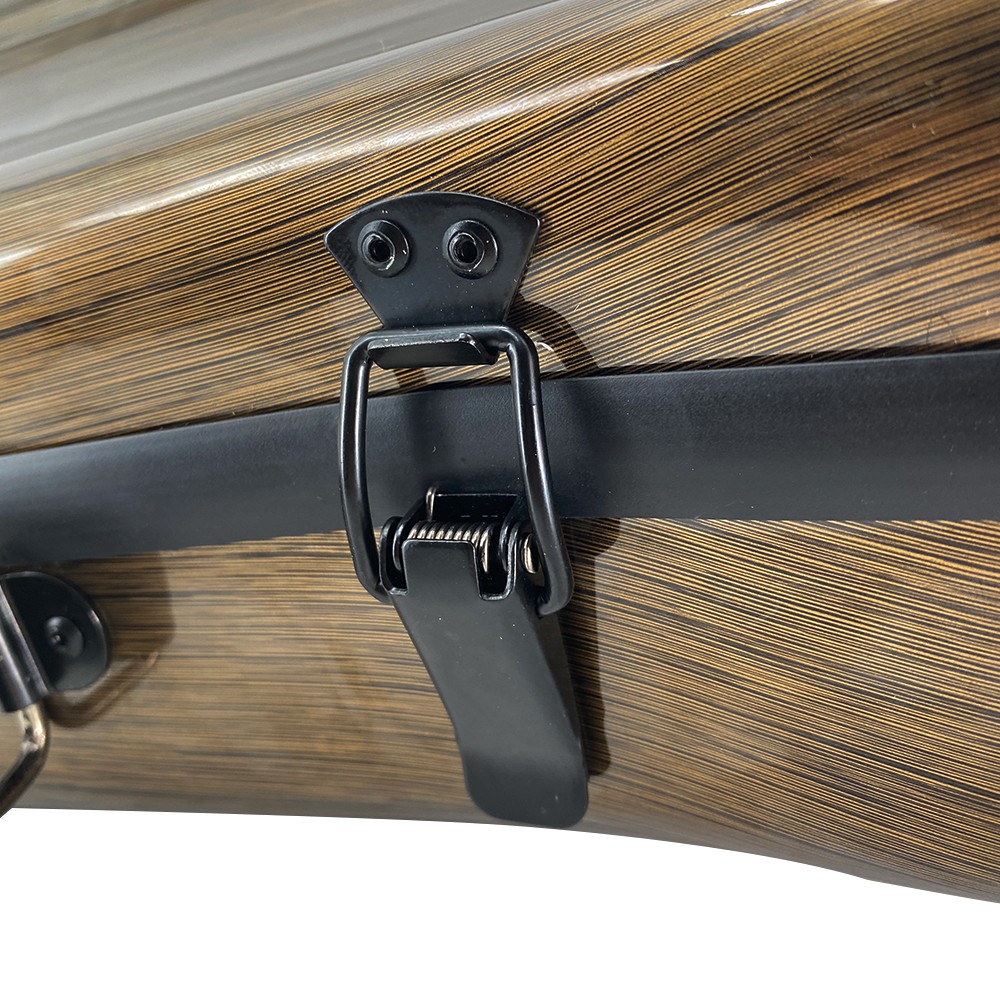 Violin Case 4/4 hard shell Carbon fiber Lightweight Triangle case with Backstrap