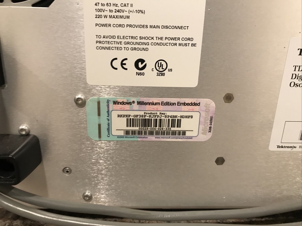 TEKTRONIX TDS5054 PHOSPHOR OSCILLISCOPE