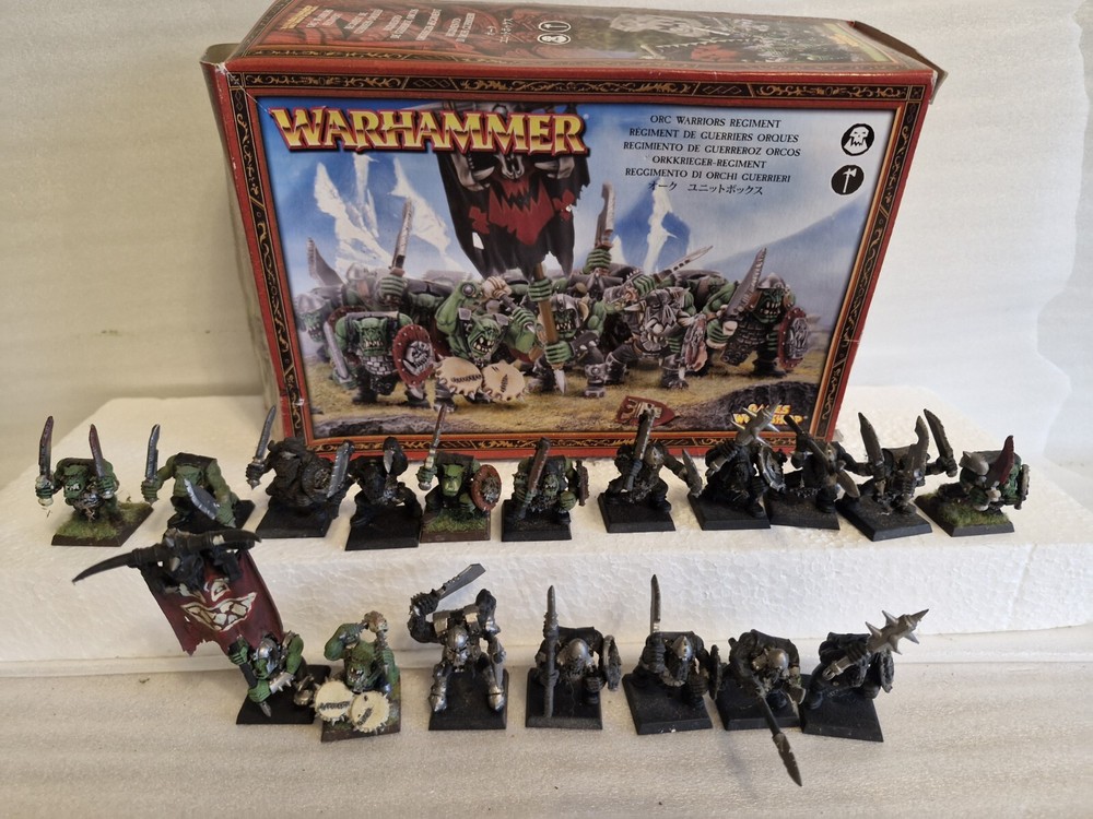 Warhammer Orc Warriors Regiment