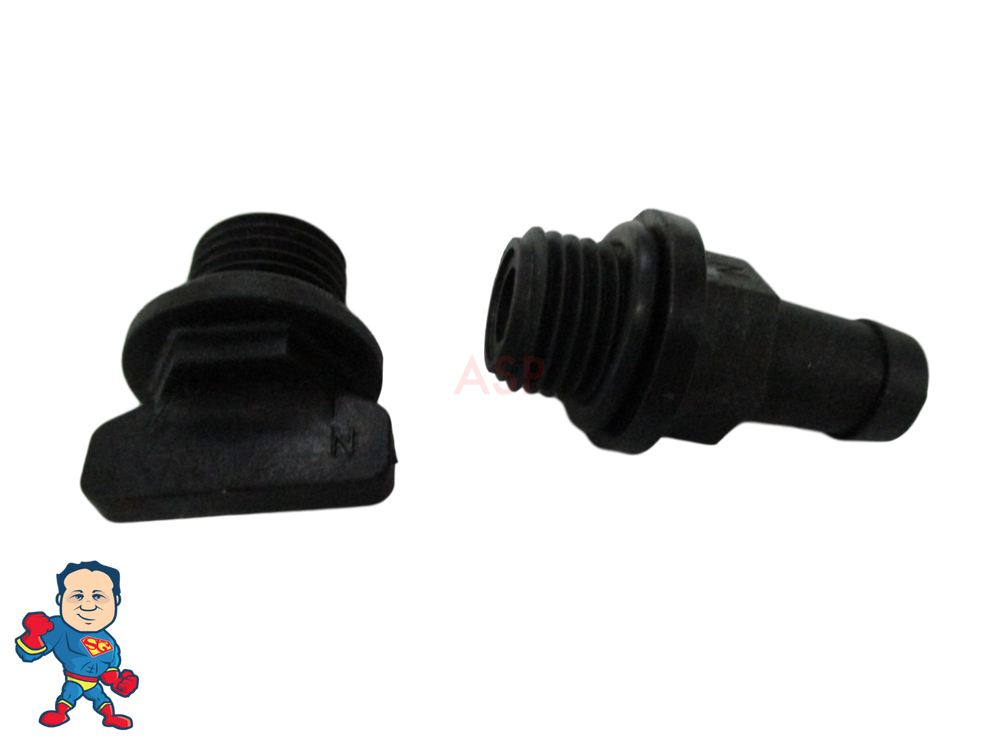 Barbed Bleeder Plug WUA Intertek LX 48 or 56 Frame Wet End Fine Threads