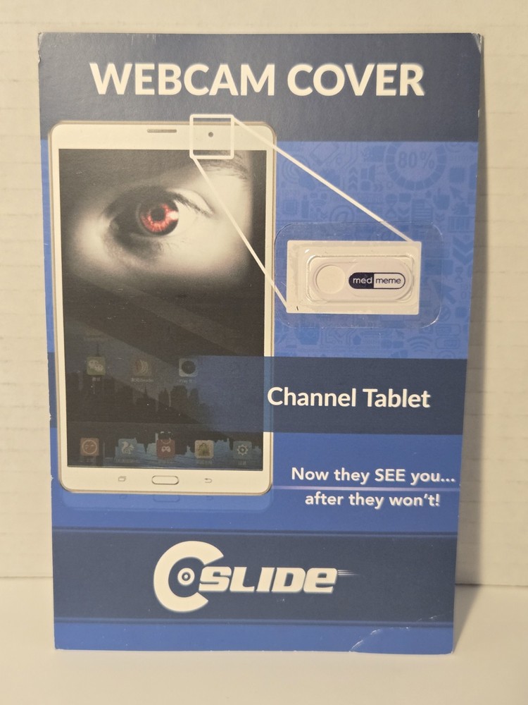 Slide Webcam Cover Peep