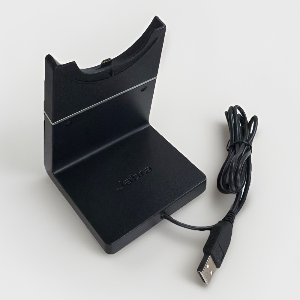 Jabra Evolve E75 Headset Charging Stand USB Model DIV010 GN Audio A/S Tested